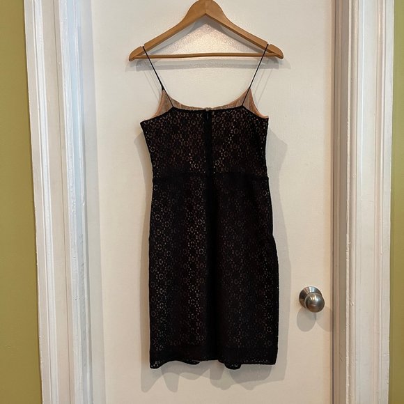 J. Crew lace sheath dress, navy, size 4 - Picture 2 of 6